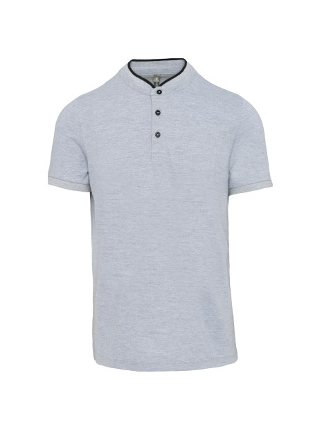 KARIBAN Polo col mao manches courtes homme /api/colors/4d32e1db-15c2-4afb-a795-282da2f118eb personnalisable