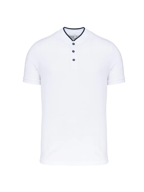 KARIBAN Polo col mao manches courtes homme /api/colors/7106f99d-2e20-4f66-8e9f-e598d6240563 personnalisable