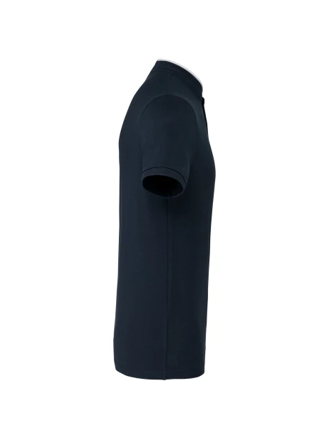 KARIBAN Polo col mao manches courtes homme /api/colors/ac3617f1-55b6-4cce-bc08-bb5c08d2e5bf personnalisable