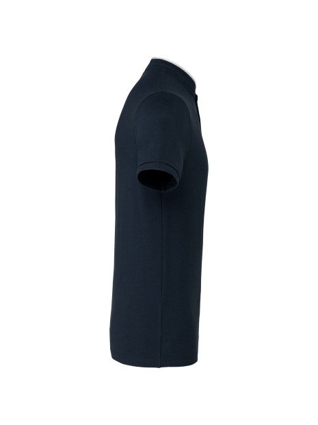 KARIBAN Polo col mao manches courtes homme /api/colors/ac3617f1-55b6-4cce-bc08-bb5c08d2e5bf personnalisable