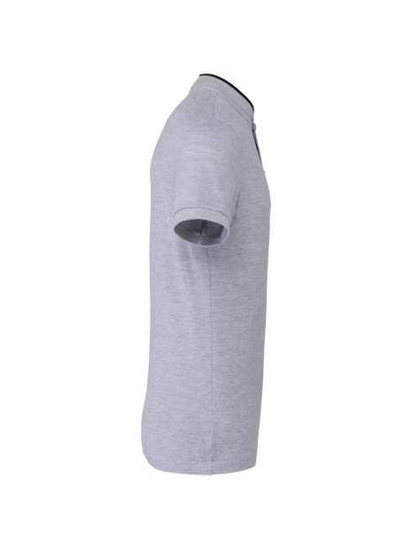 KARIBAN Polo col mao manches courtes homme /api/colors/4d32e1db-15c2-4afb-a795-282da2f118eb personnalisable