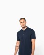 Polos personnalisable KARIBAN Polo col mao manches courtes homme