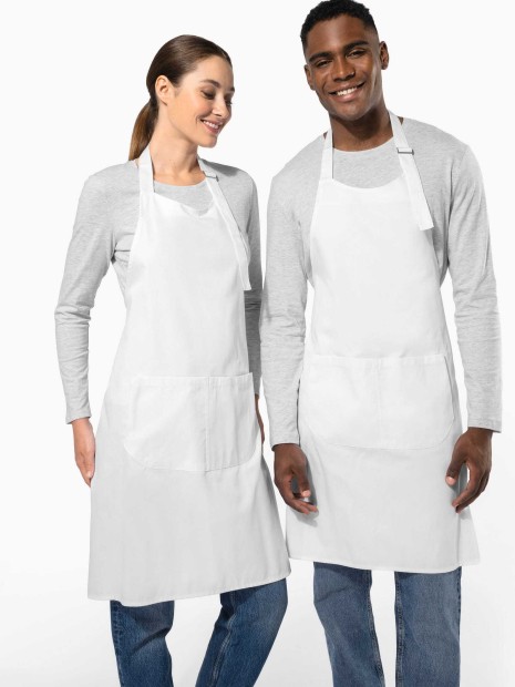 Tabliers à personnaliser KARIBAN Tablier polycoton lavage haute température 