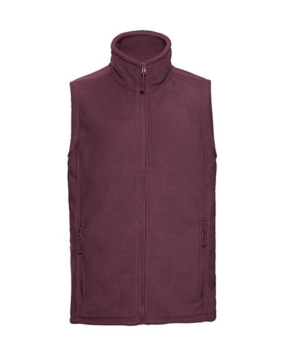 Laines polaires personnalisable RUSSELL Gilet polaire homme
