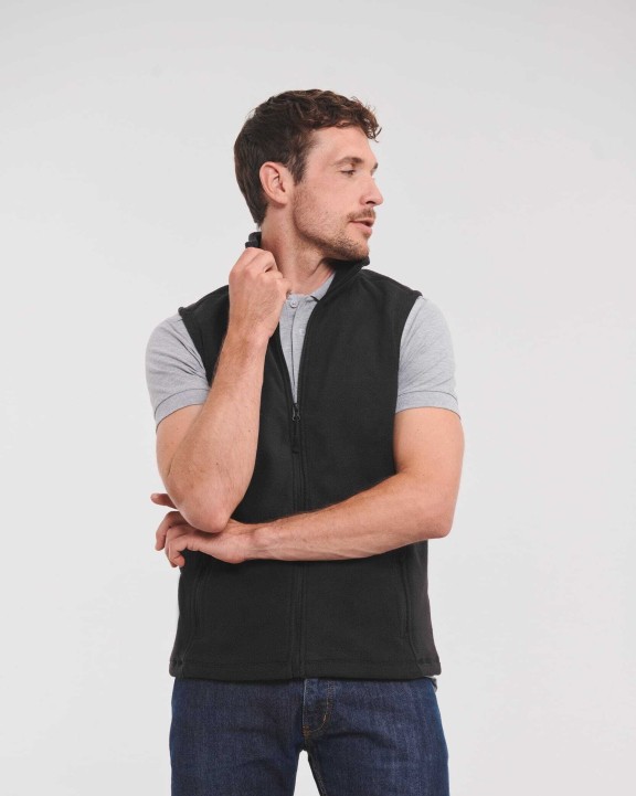 Laines polaires personnalisable RUSSELL Gilet polaire homme