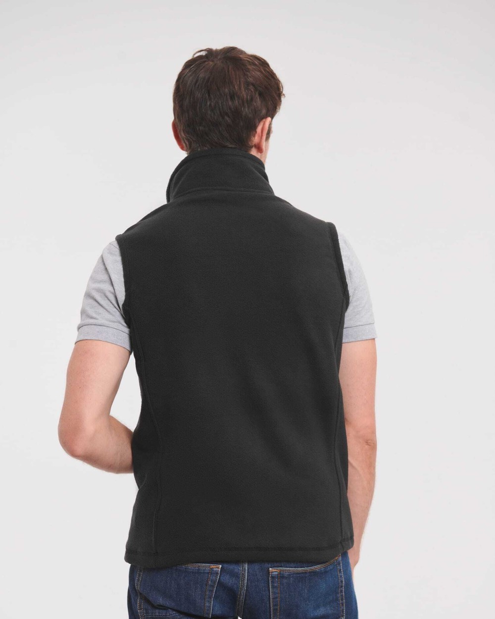 Laines polaires personnalisable RUSSELL Gilet polaire homme