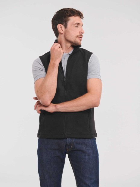 Laines polaires à personnaliser RUSSELL Gilet polaire homme 