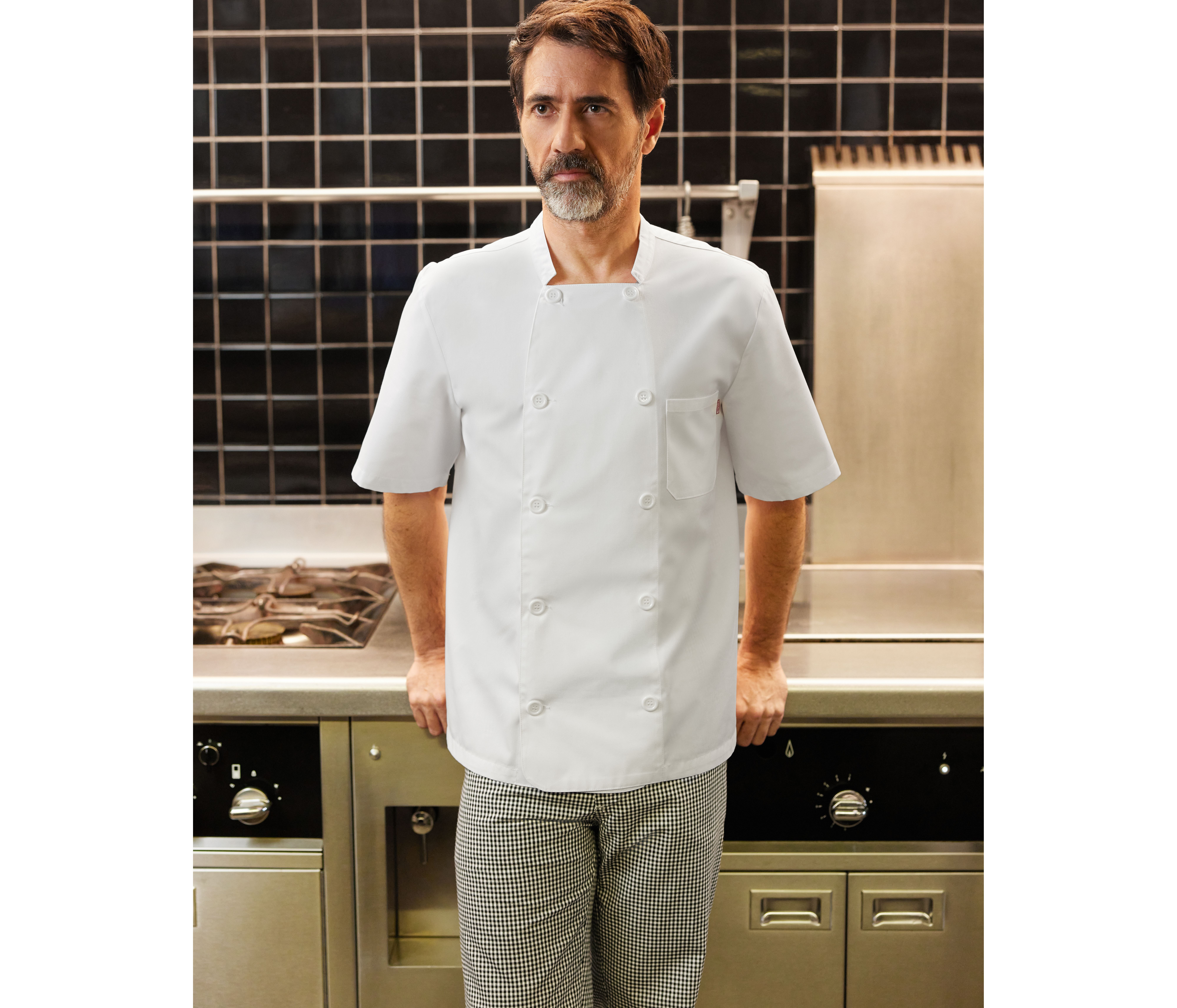 Broeken VELILLA CHECKED KITCHEN TROUSERS voor bedrukking &amp; borduring