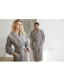Bad artikelen VOSSEN Velour Bathrobe Feeling with Shawl collar voor bedrukking &amp; borduring