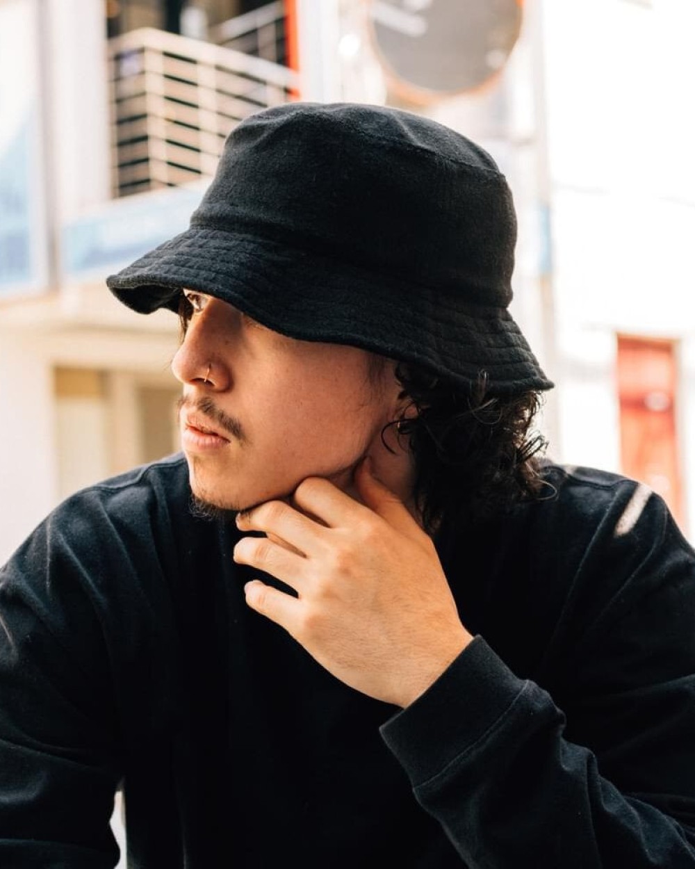 Casquettes personnalisable FLEXFIT FROTTEE BUCKET HAT