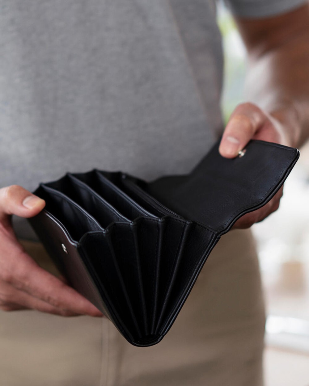 KARLOWSKY Waiter's Wallet with Press Stud Zubehör personalisierbar