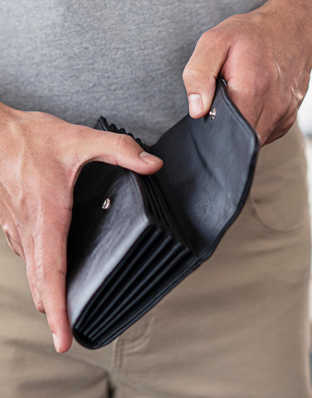 KARLOWSKY Waiter's Wallet with Press Stud Zubehör personalisierbar