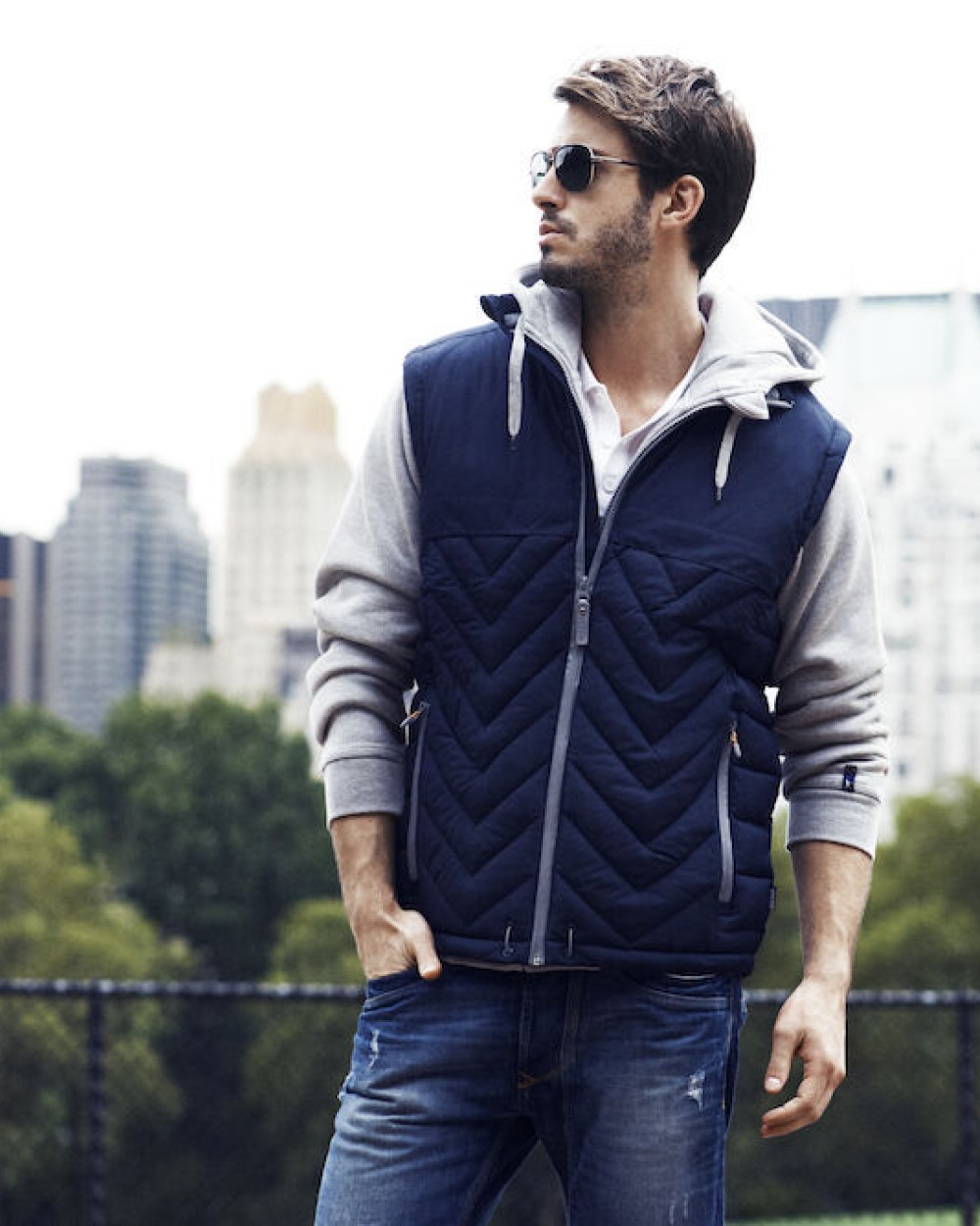 Jassen JAMES-HARVEST BODYWARMER BURNEY voor bedrukking &amp; borduring