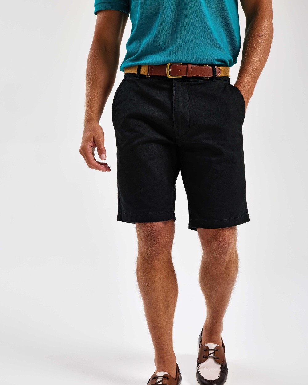 Bermuda's & Shorts ASQUITH & FOX Men's chino shorts voor bedrukking &amp; borduring