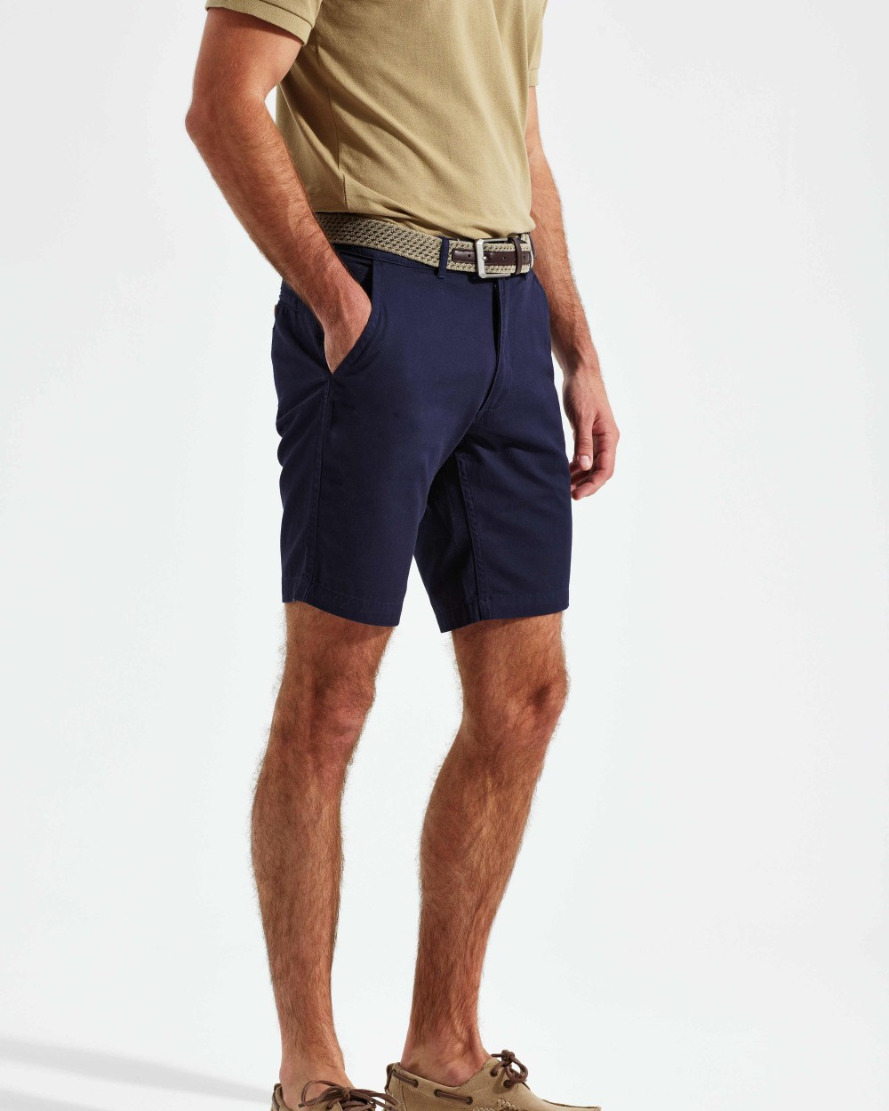 Bermuda's & Shorts ASQUITH & FOX Men's chino shorts voor bedrukking &amp; borduring