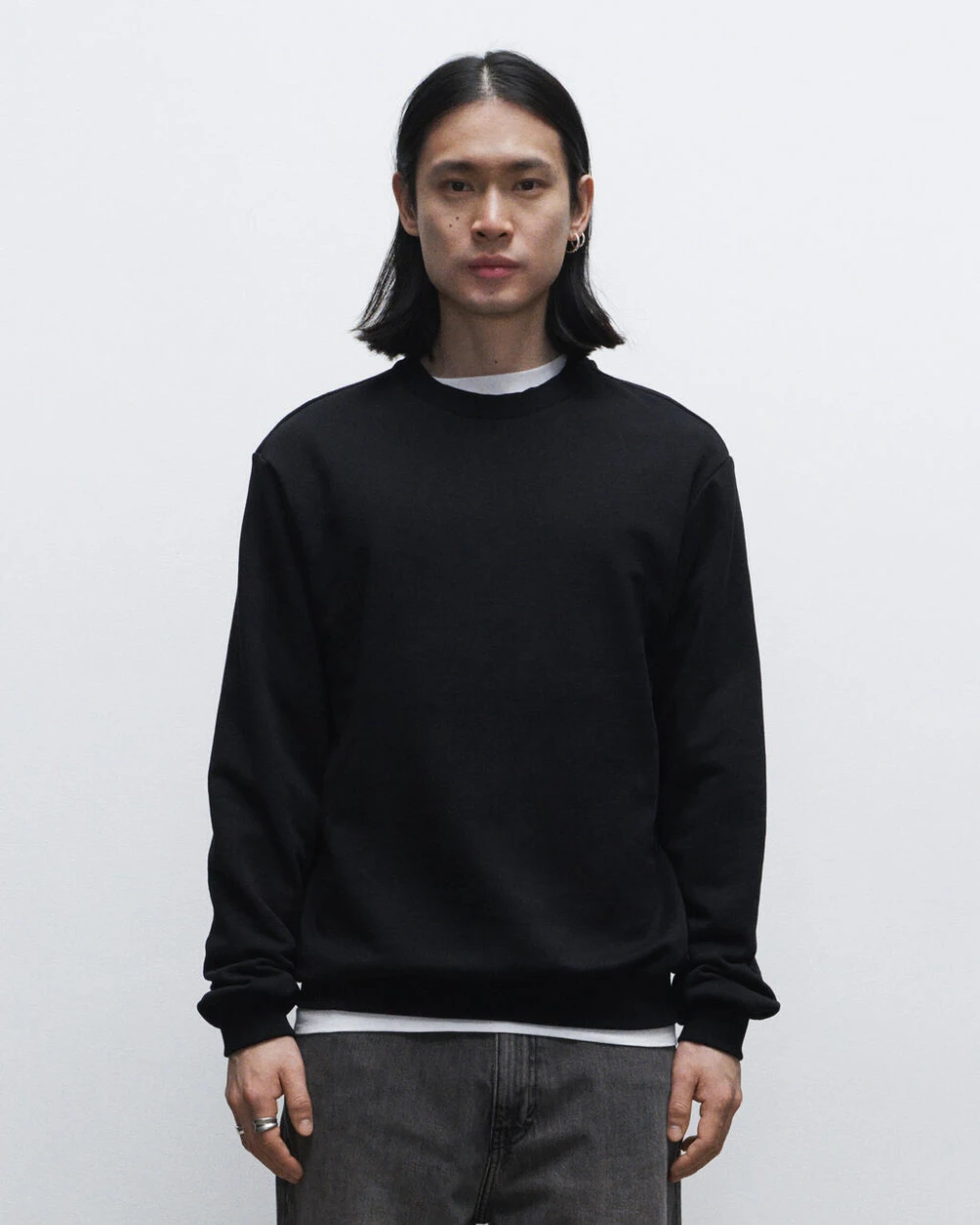 TRUE BLANKS Mens Regular Sweatshirt Sweatshirts personalisierbar