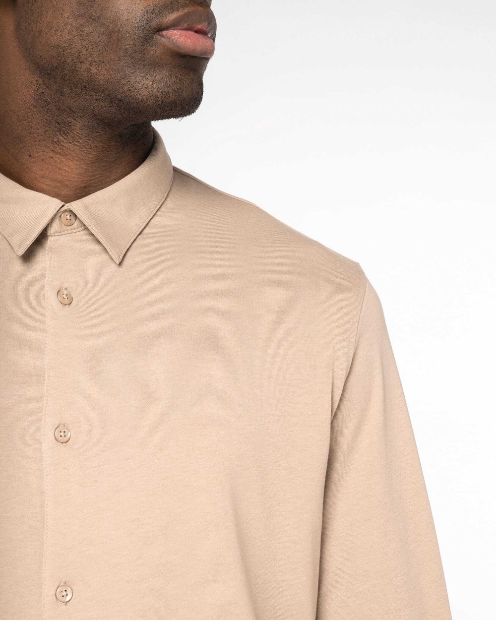 Chemises personnalisable NATIVE SPIRIT Chemise écoresponsable en jersey homme