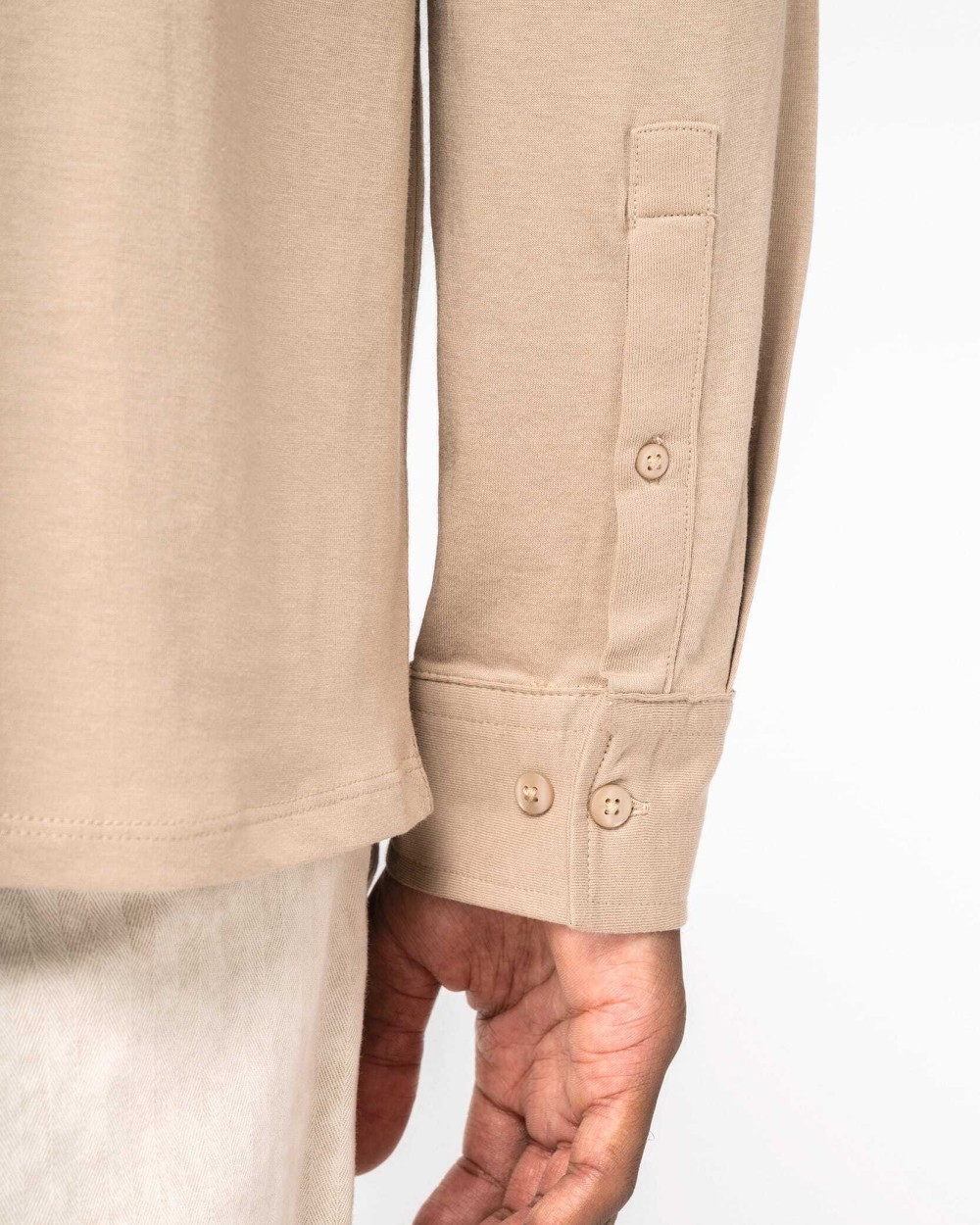 Chemises personnalisable NATIVE SPIRIT Chemise écoresponsable en jersey homme