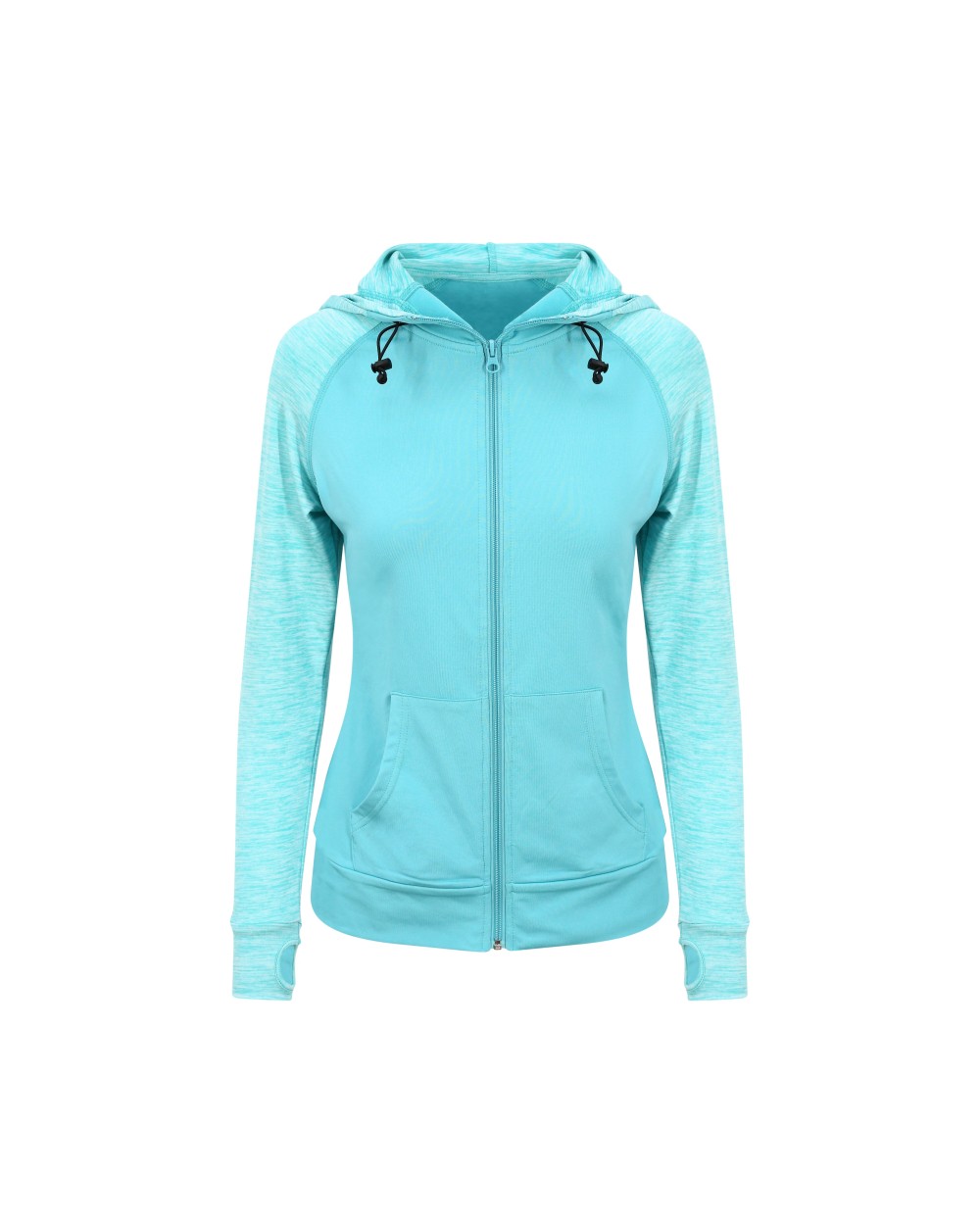 Sweaters & hoodies AWDIS WOMEN'S COOL CONTRAST ZOODIE voor bedrukking &amp; borduring