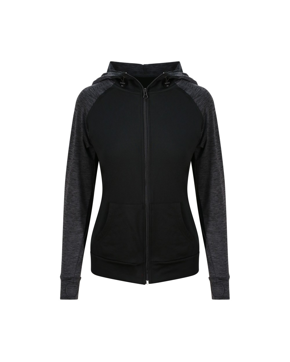 Sweaters & hoodies AWDIS WOMEN'S COOL CONTRAST ZOODIE voor bedrukking &amp; borduring