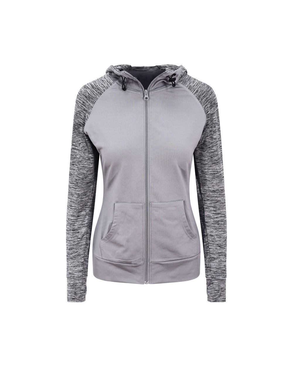 Sweat-shirts personnalisable AWDIS WOMEN'S COOL CONTRAST ZOODIE