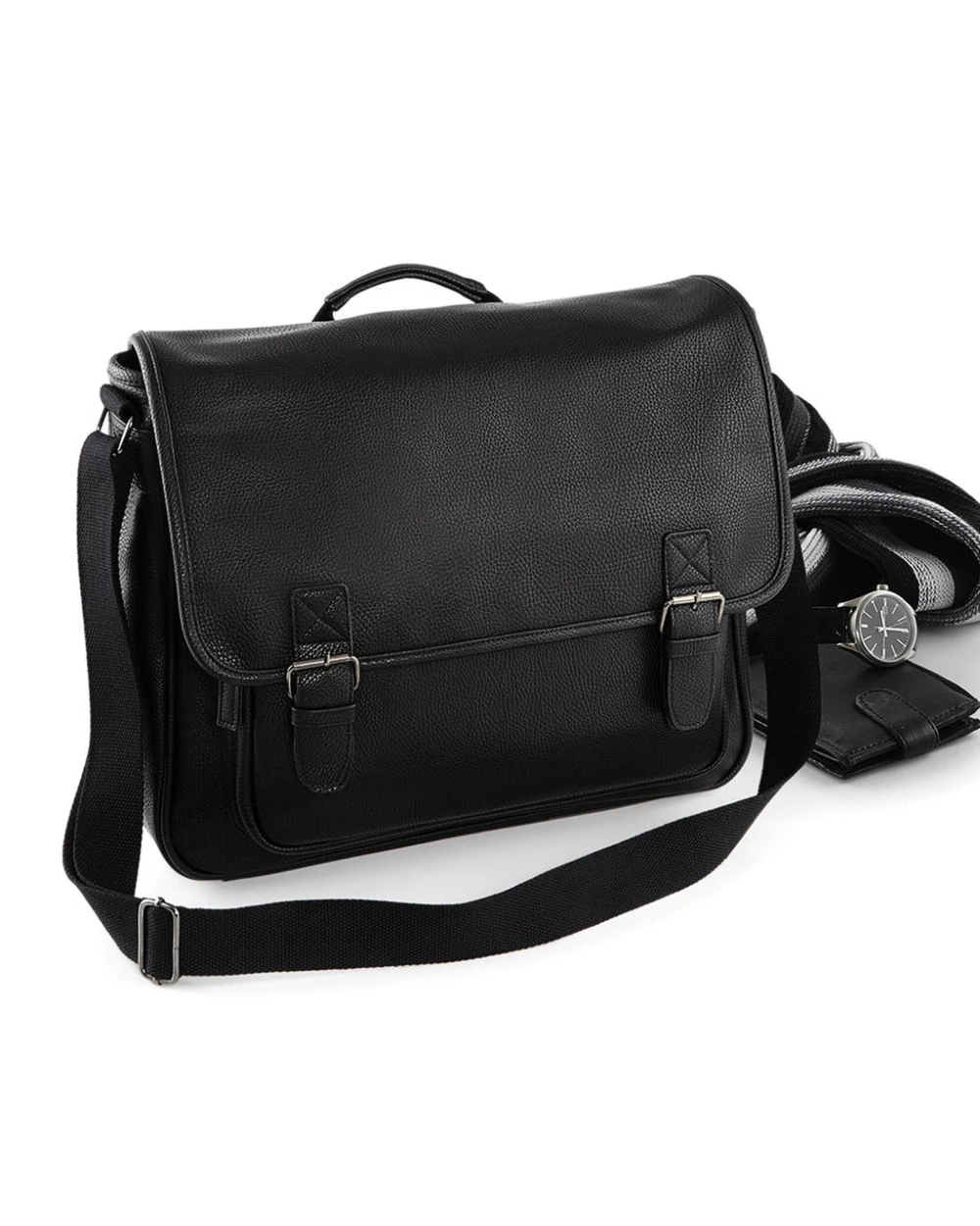 Tassen & Zakken QUADRA NuHide™ Messenger voor bedrukking &amp; borduring