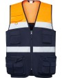 ROLY High visibility Multi-Pocket Vest Beta Jacken personalisierbar