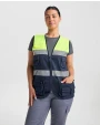 ROLY High visibility Multi-Pocket Vest Beta Jacken personalisierbar