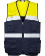 Jassen ROLY High visibility Multi-Pocket Vest Beta voor bedrukking &amp; borduring