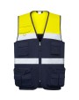 Vestes personnalisable ROLY High visibility Multi-Pocket Vest Beta