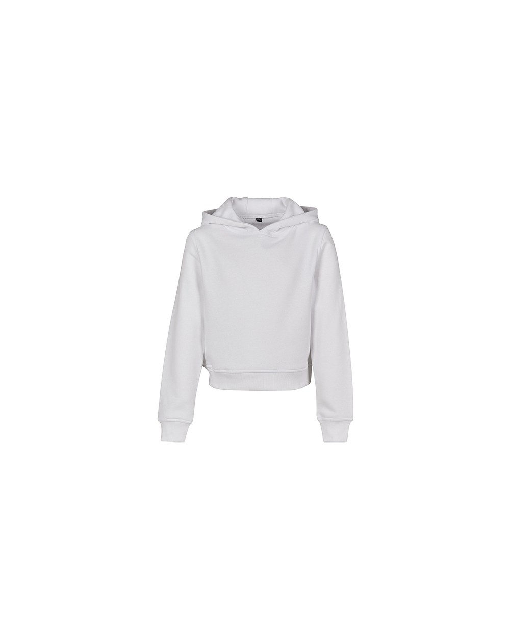 Sweaters & hoodies BUILD YOUR BRAND Girls Cropped Sweat Hoody voor bedrukking &amp; borduring