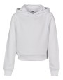 BUILD YOUR BRAND Girls Cropped Sweat Hoody Sweatshirts personalisierbar