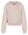 BUILD YOUR BRAND Girls Cropped Sweat Hoody Sweatshirts personalisierbar