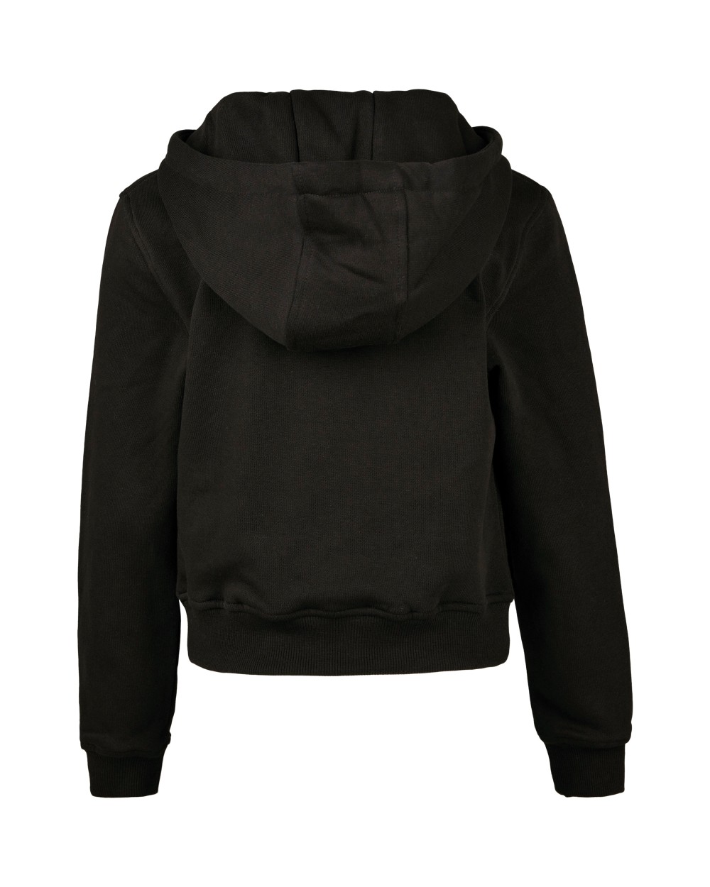 BUILD YOUR BRAND Girls Cropped Sweat Hoody Sweatshirts personalisierbar