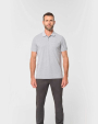 Polos personnalisable Wk. Designed To Work Polo unisexe écoresponsable avec poche poitrine