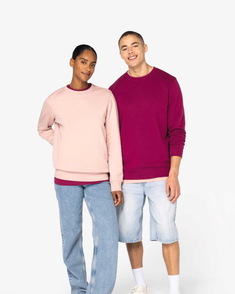 Sweaters & hoodies NATIVE SPIRIT Ecologische uniseks sweater met ronde hals voor bedrukking &amp; borduring