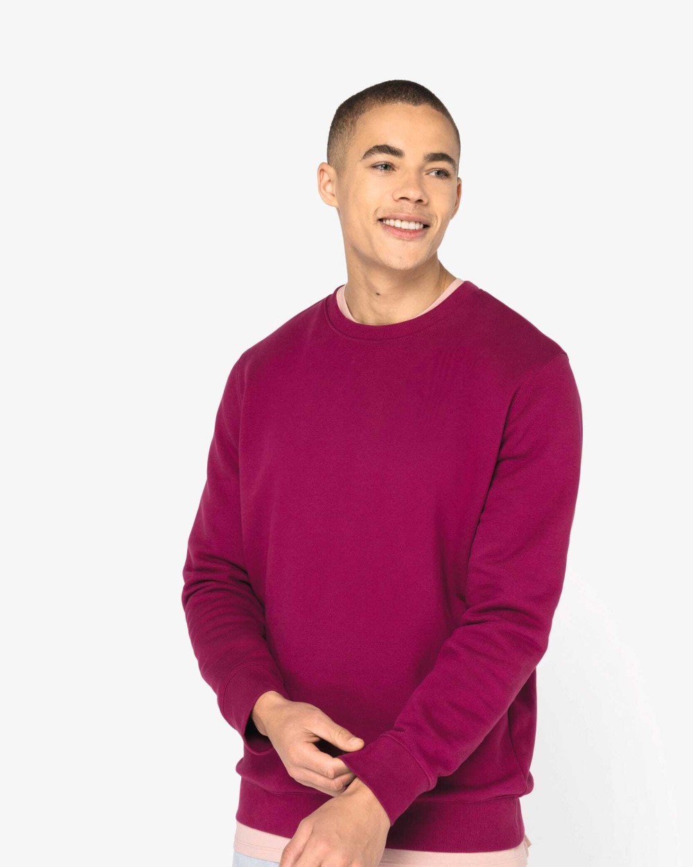 Sweaters & hoodies NATIVE SPIRIT Ecologische uniseks sweater met ronde hals voor bedrukking &amp; borduring