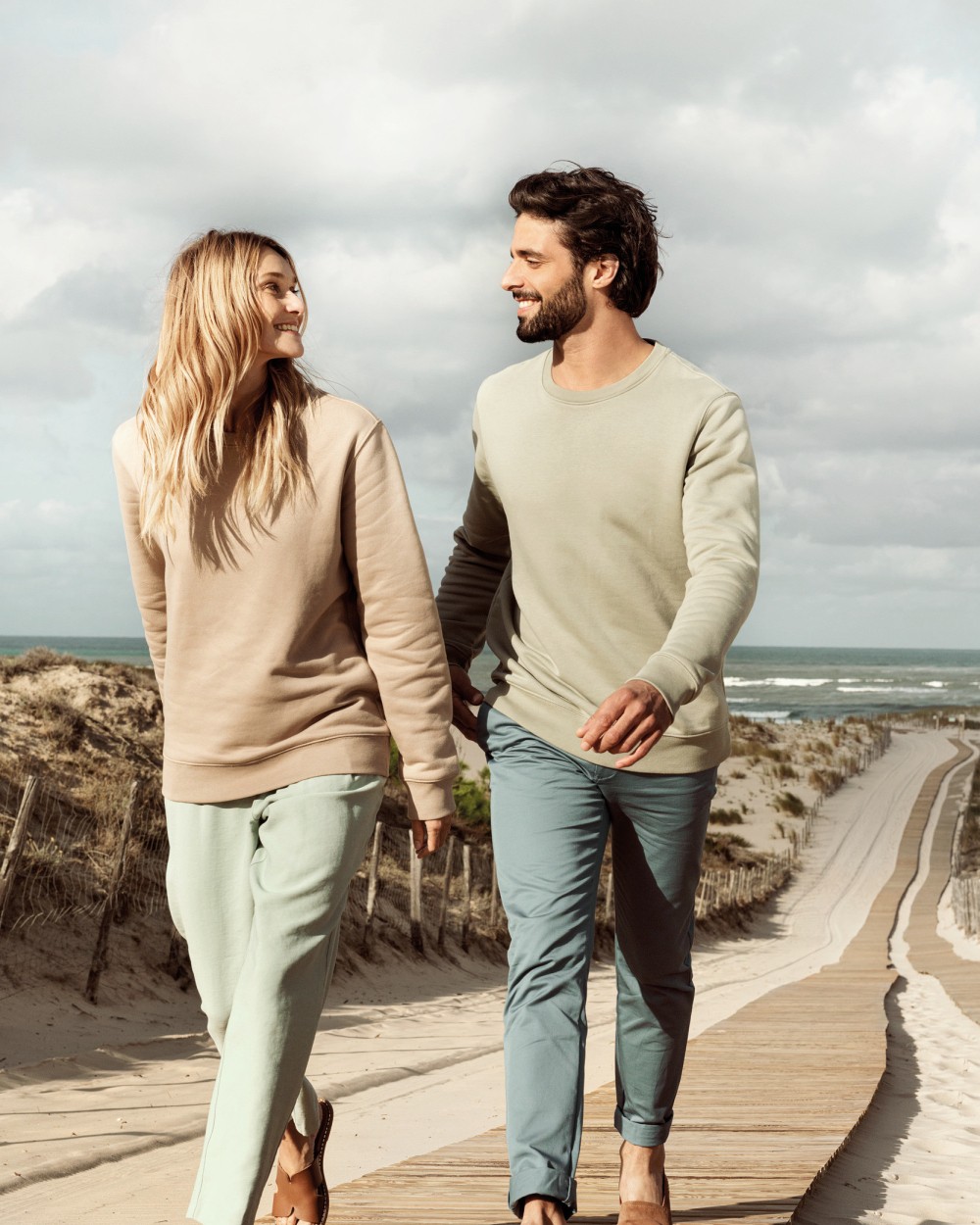 Sweaters & hoodies NATIVE SPIRIT Ecologische uniseks sweater met ronde hals voor bedrukking &amp; borduring