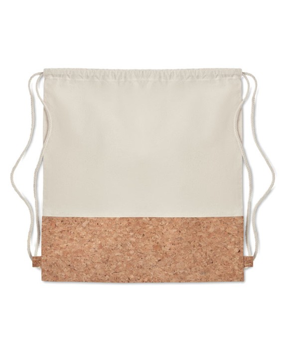 4DO Beutel mit Kordelzug Kork Taschen personalisierbar