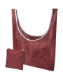 Tote bags 4DO Edy 105 g/m2 RPET opvouwbare sublimatiedraagtas voor bedrukking &amp; borduring