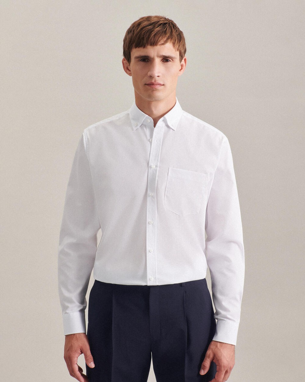 Hemden SEIDENSTICKER Seidensticker Regular Fit 1/1 Button Down voor bedrukking &amp; borduring