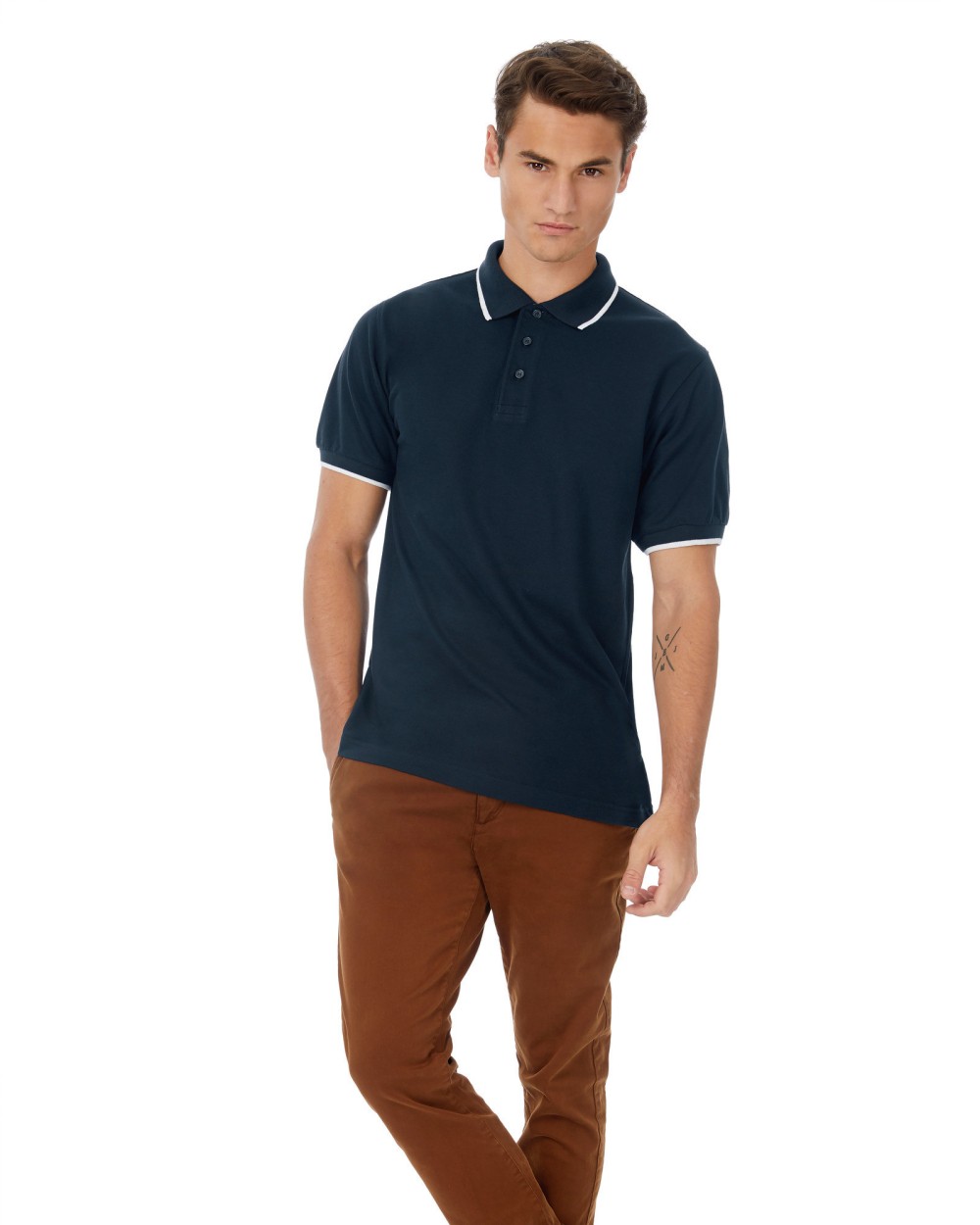 Polo's B&C SAFRAN SPORT voor bedrukking &amp; borduring