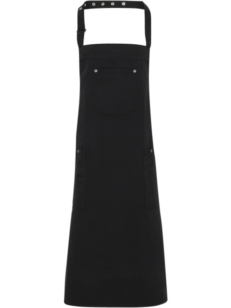 PREMIER Tablier à bavette "Chino" /api/colors/b9fdad4a-5e94-45cb-8c03-c08b349b28c3 personnalisable