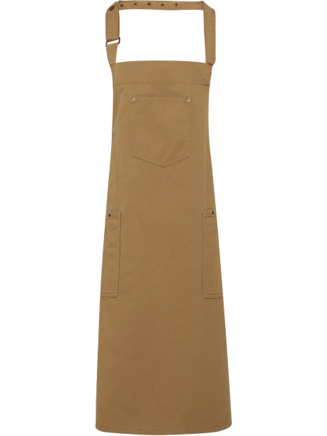 PREMIER Tablier à bavette "Chino" /api/colors/30b763f4-0d6a-4d86-b95e-c5bd28fee992 personnalisable