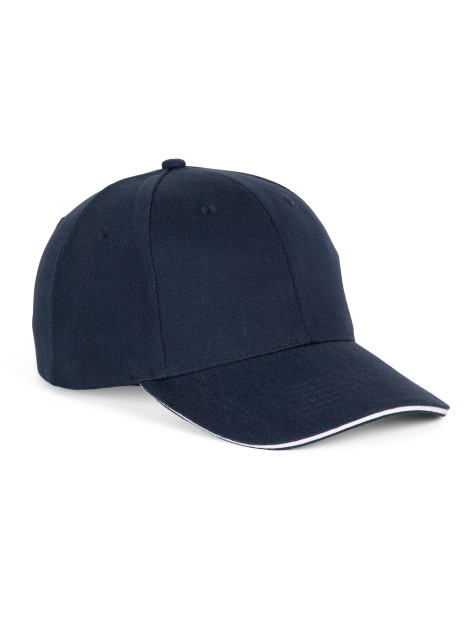 K-UP Casquette Baseball avec sandwich - 6 panneaux /api/colors/ac3617f1-55b6-4cce-bc08-bb5c08d2e5bf personnalisable