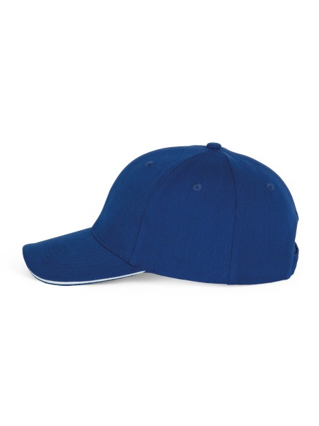 K-UP Casquette Baseball avec sandwich - 6 panneaux /api/colors/98419da2-a7d0-4737-93fd-8caf97c50292 personnalisable