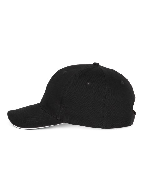K-UP Casquette Baseball avec sandwich - 6 panneaux /api/colors/e945e77a-c49d-482d-a416-924871e9a782 personnalisable