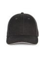 K-UP Casquette Baseball avec sandwich - 6 panneaux /api/colors/9619b606-b449-43a8-b2e3-f4a45ee0aa5b personnalisable