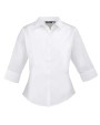 Hemden PREMIER Women's ¾ sleeve poplin blouse voor bedrukking &amp; borduring
