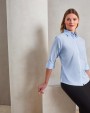 PREMIER Women's ¾ sleeve poplin blouse Hemden personalisierbar